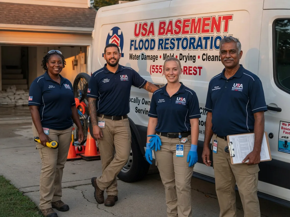 Basement Flood Cleanup company in Franklin, VT