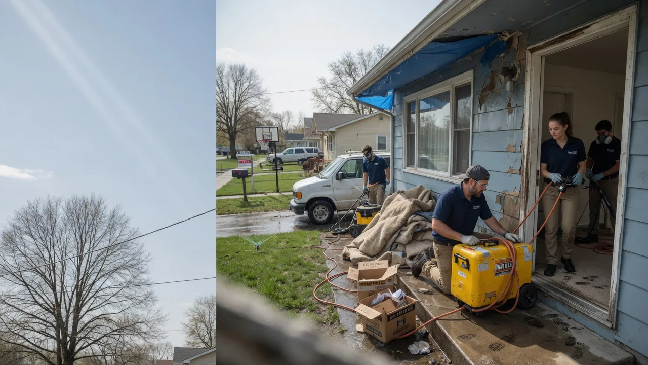 Basement Flood Cleanup in Franklin, VT near me
